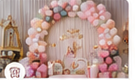 Birthday stage decoration