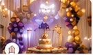 Birthday stage decoration