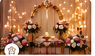 Birthday stage decoration