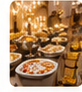 Buffet setup